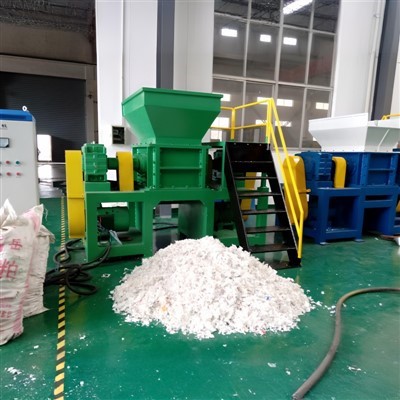 Trituradora de doble eje