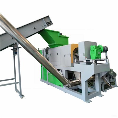 Máquina exprimidora de película plástica